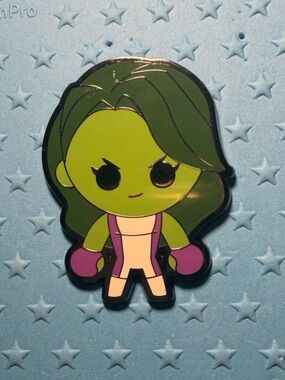 Disney Pins Marvel Pins Marvel Kawaii Mystery Pack Pins She Hulk Pin 2023